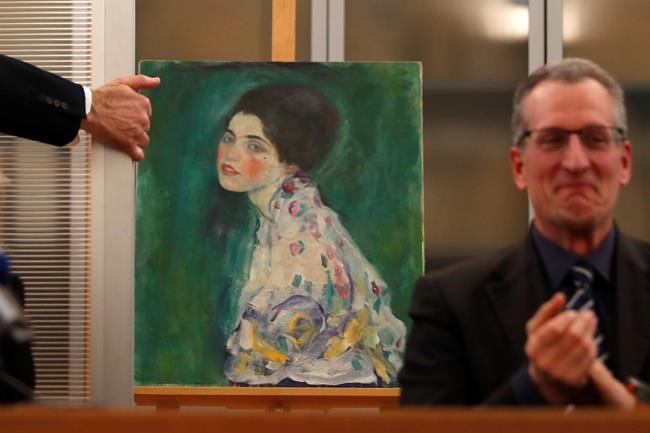 Portrait found in gallery's walls verified as missing Klimt | iNFOnews.ca