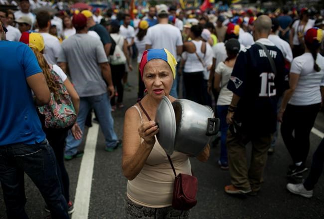 Mass protest in Venezuela demanding end of 'dictatorship' | iNFOnews.ca