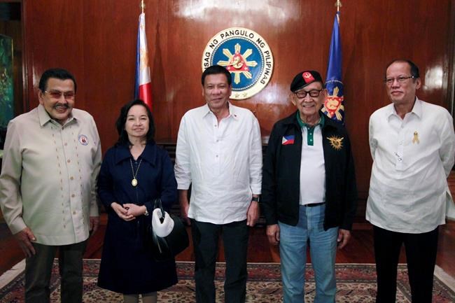 5 Philippine leaders, often rivals, unite to discuss China | iNFOnews.ca 5 Philippine leaders, often rivals, unite to discuss China | iNFOnews.ca