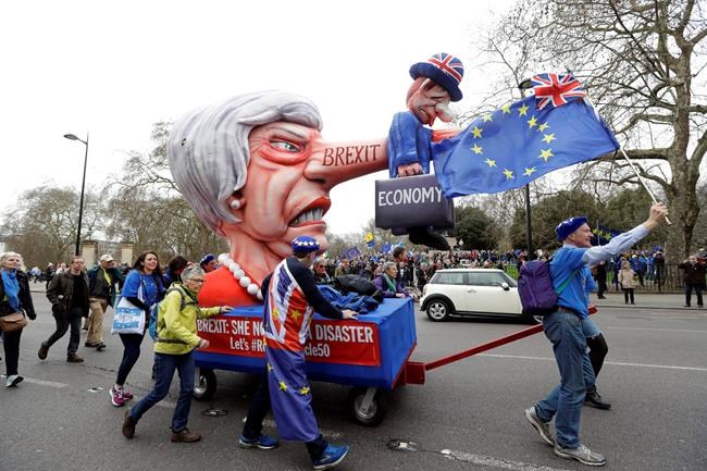 Anti-Brexit marchers flood into London, demand new vote | iNFOnews.ca Anti-Brexit marchers flood into London, demand new vote | iNFOnews.ca