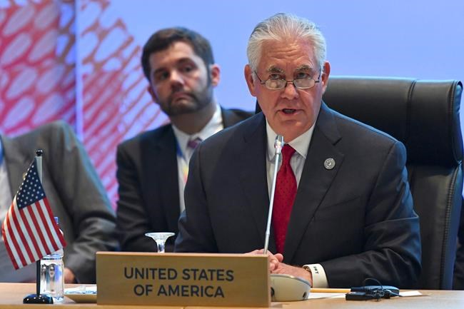 The Latest: Tillerson says Russia willing to discuss Ukraine | iNFOnews.ca