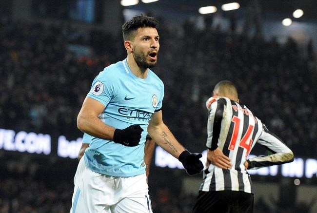 Aguero lifts Man City as Chelsea, Arsenal turn on goal power | iNFOnews.ca Aguero lifts Man City as Chelsea, Arsenal turn on goal power | iNFOnews.ca