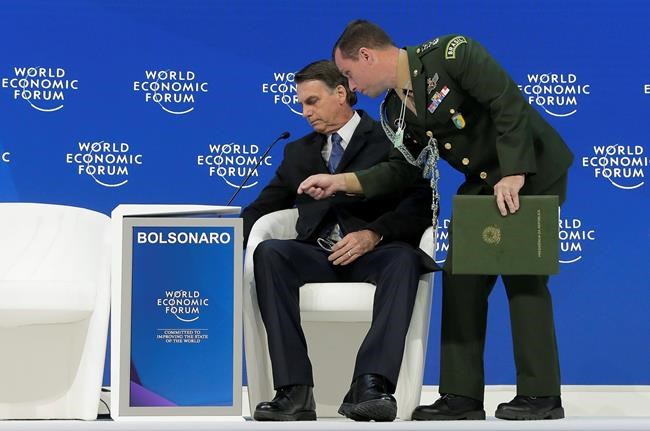 Brazilian leader at odds with Davos focus on environment | iNFOnews.ca