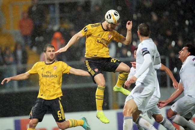 Arsenal held to 1-1 draw by Vitoria in Europa League | iNFOnews.ca Arsenal held to 1-1 draw by Vitoria in Europa League | iNFOnews.ca