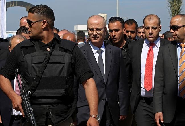 Palestinian prime minister escapes injury in Gaza bombing | iNFOnews.ca Palestinian prime minister escapes injury in Gaza bombing | iNFOnews.ca