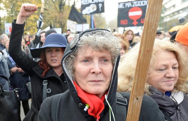 Poles stage new protests over proposed abortion restrictions | iNFOnews.ca