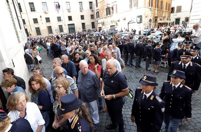 Italy: Teen held in officer's death 'illegally blindfolded' | iNFOnews.ca