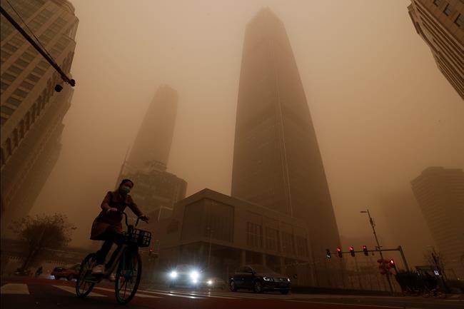 Flights cancelled during China's worst sandstorm in a decade | iNFOnews.ca