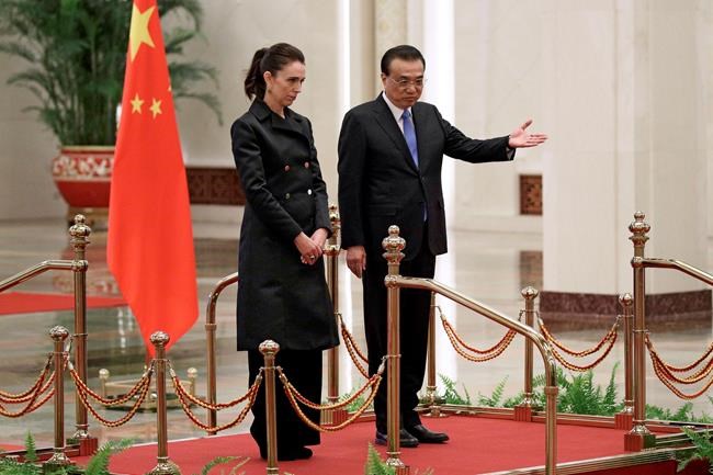 China's premier meets New Zealand's leader amid 5G dispute | iNFOnews.ca