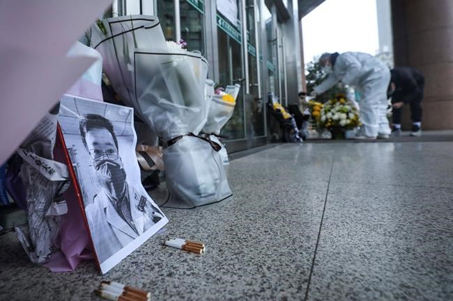 Doctor's death unleashes mourning, fury at Chinese officials | iNFOnews.ca Doctor's death unleashes mourning, fury at Chinese officials | iNFOnews.ca