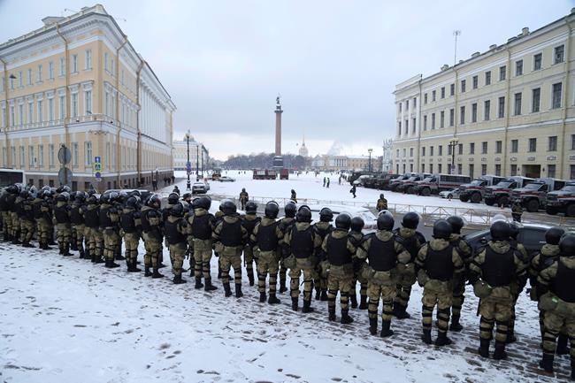 Russia warn Navalny supporters not to attend Sunday protests | iNFOnews.ca