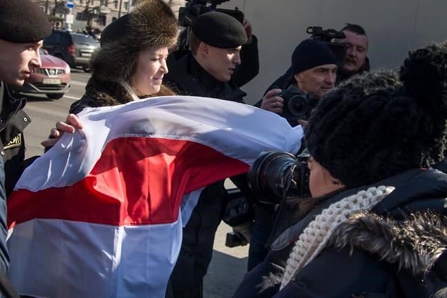 Scores arrested in Belarus opposition protest in Minsk | iNFOnews.ca