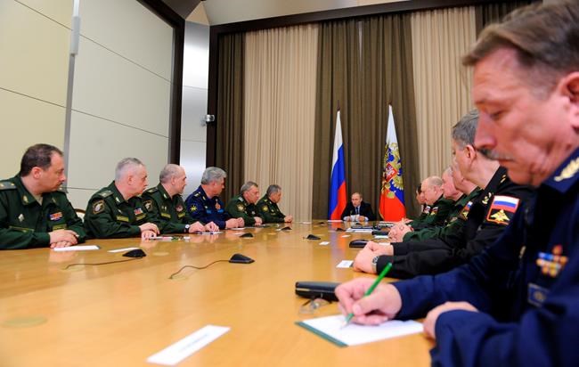 Putin says new Russian weapons turned tide in Syria | iNFOnews.ca