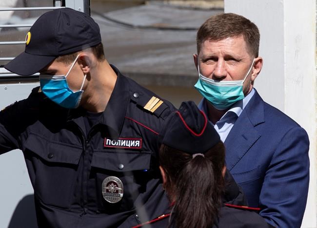 Russian court jails governor facing murder charges | iNFOnews.ca Russian court jails governor facing murder charges | iNFOnews.ca