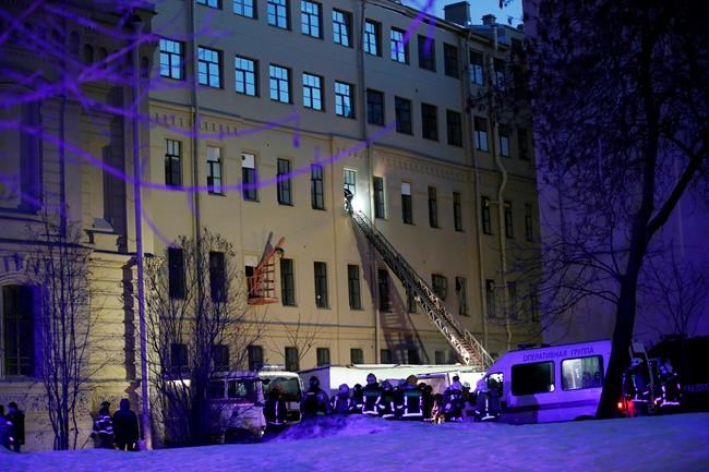 Floors collapse at Russian university in St. Petersburg | iNFOnews.ca