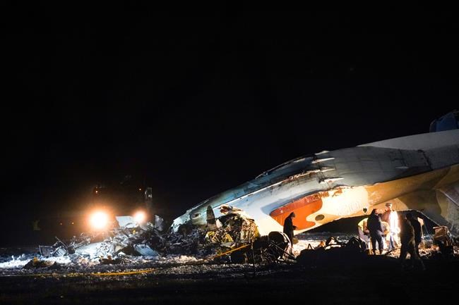 Plane operated by Kazakhstan security agency crashes; 4 dead | iNFOnews.ca