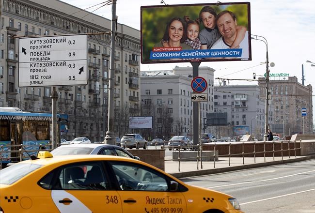 Citing virus, Putin delays vote that would extend his rule | iNFOnews.ca CP11816646
