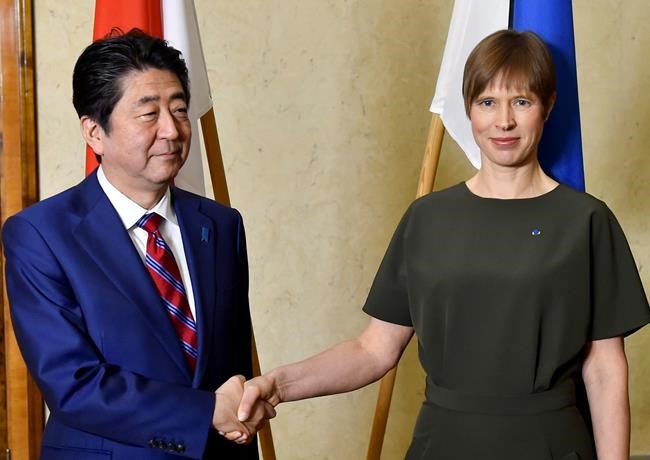Japanese PM kicks off six-nation European tour in Estonia | iNFOnews.ca