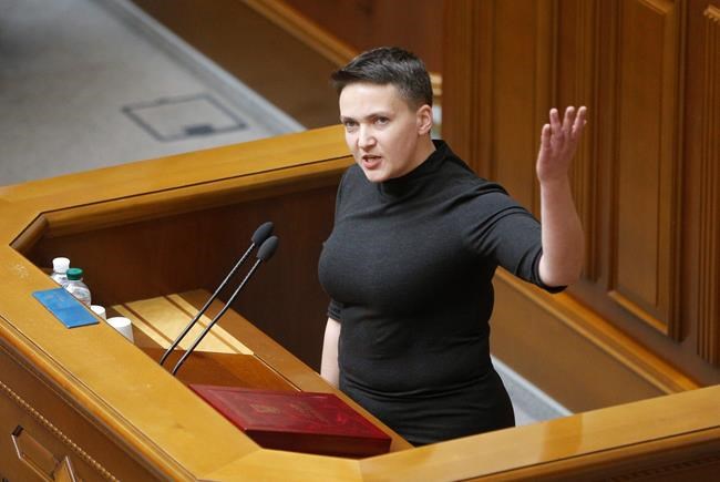 Ukraine's iconic ex-pilot goes on hunger strike in prison | iNFOnews.ca