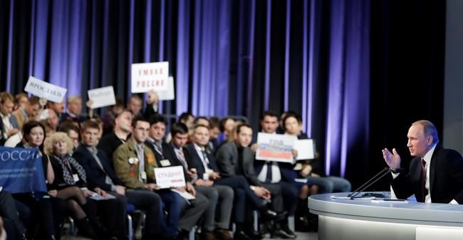 The Latest: Putin wants to visit US, pending Trump invite | iNFOnews.ca