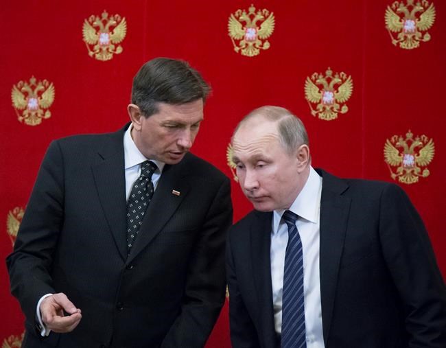 Putin hails Slovenia's offer to host his meeting with Trump | iNFOnews.ca