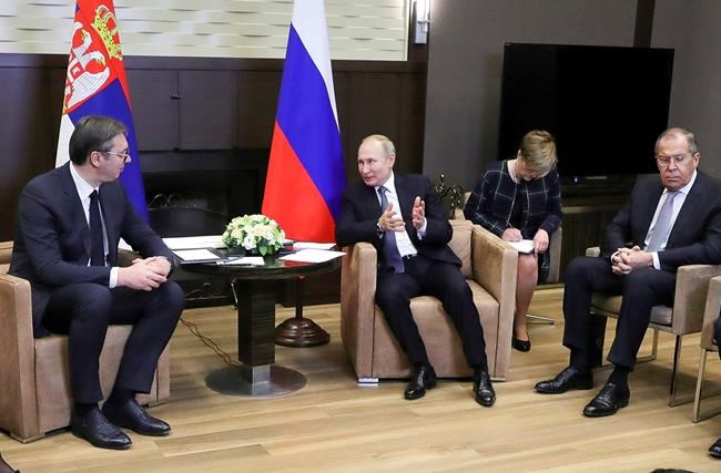 Russia, Serbia pledge expanded energy, military ties | iNFOnews.ca Russia, Serbia pledge expanded energy, military ties | iNFOnews.ca
