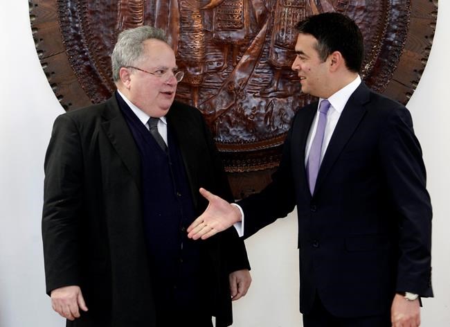 Macedonia and Greece eager to find solution on name dispute | iNFOnews.ca Macedonia and Greece eager to find solution on name dispute | iNFOnews.ca