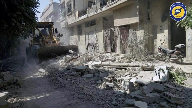 Syria activists: Despite truce, strikes near Damascus kill 8 | iNFOnews.ca CP1971959957