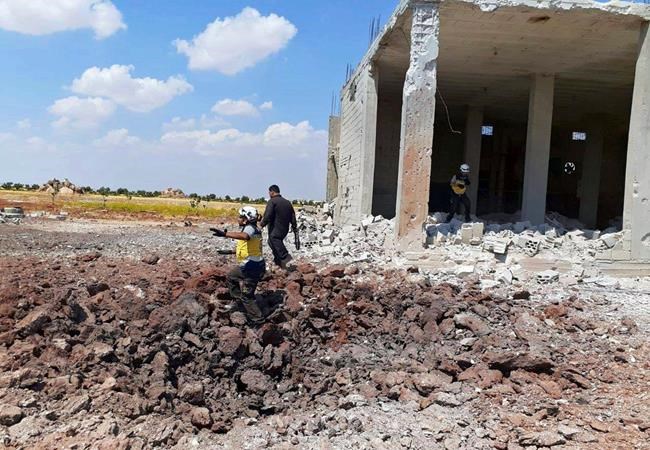 Syrian government opens corridor for civilians in rebel area | iNFOnews.ca CP1181856545