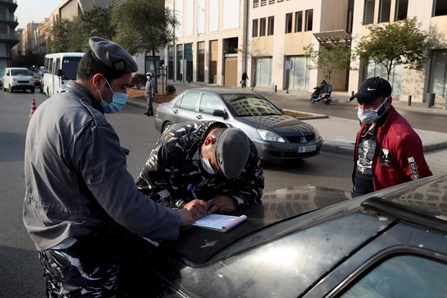 Lebanon begins new lockdown amid surge in coronavirus cases | iNFOnews.ca