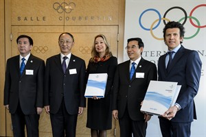 Almaty takes jab at 2022 Olympic bid rival Beijing with promise of 'lots of natural snow' | iNFOnews.ca CP31366482
