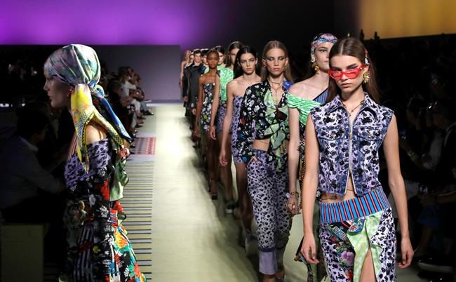 In Milan, colours pop at Versace, MSGM, Etro | iNFOnews.ca