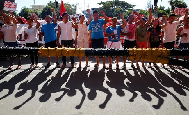 Philippine Congress votes to extend martial law in south | iNFOnews.ca