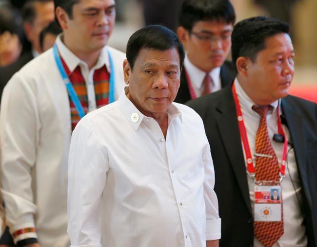 Philippine president reaffirms his deadly anti-drug campaign | iNFOnews.ca