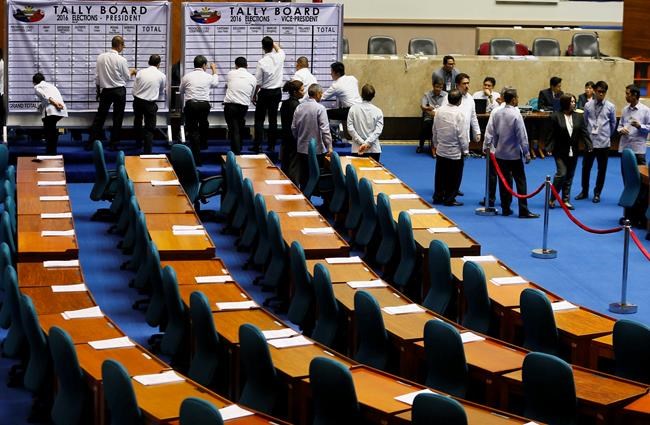 Philippine Congress starts counting presidential, VP votes | iNFOnews.ca