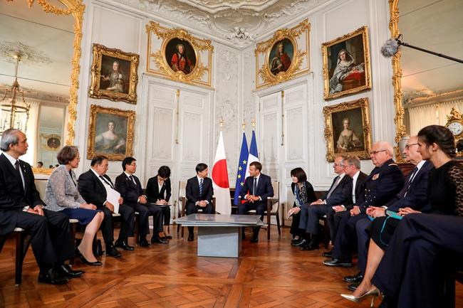 French president hosts Japanese crown prince at Versailles | iNFOnews.ca French president hosts Japanese crown prince at Versailles | iNFOnews.ca