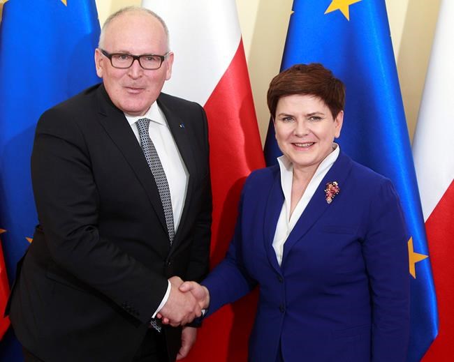 EU leader pledges help in ending Poland's crisis soon | iNFOnews.ca