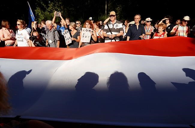 Poles protest as Senate mulls changes to the judiciary | iNFOnews.ca