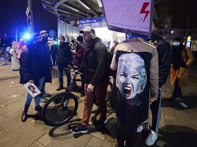 Abortion rights protest held for 10th day in Poland | iNFOnews.ca Abortion rights protest held for 10th day in Poland | iNFOnews.ca