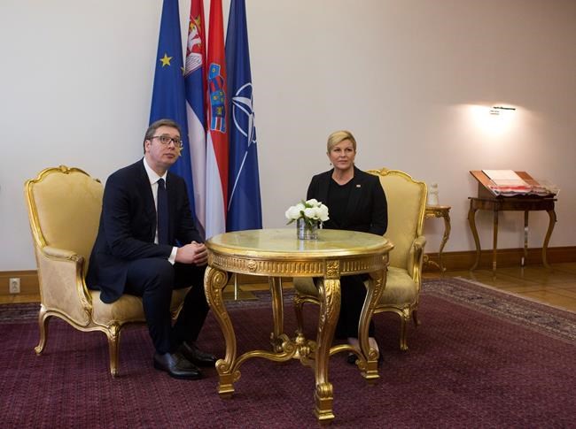 Serbian president visits Croatia amid tensions, protests | iNFOnews.ca Serbian president visits Croatia amid tensions, protests | iNFOnews.ca