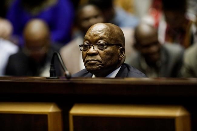 South African court issues arrest warrant for ex-leader Zuma | iNFOnews.ca South African court issues arrest warrant for ex-leader Zuma | iNFOnews.ca