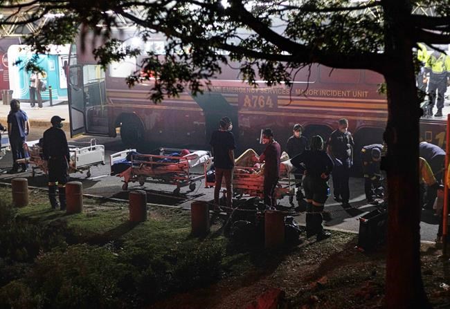 Patients evacuated after fire in Johannesburg hospital | iNFOnews.ca