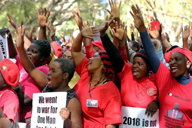 Opposition storms Zimbabwe police post amid early voting | iNFOnews.ca