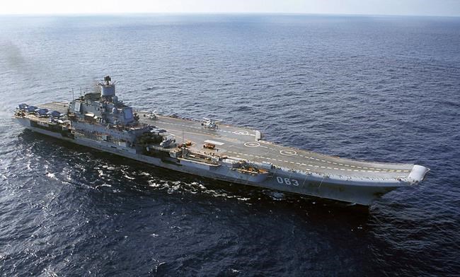 Fire on Russia's only aircraft carrier injures 11 | iNFOnews.ca