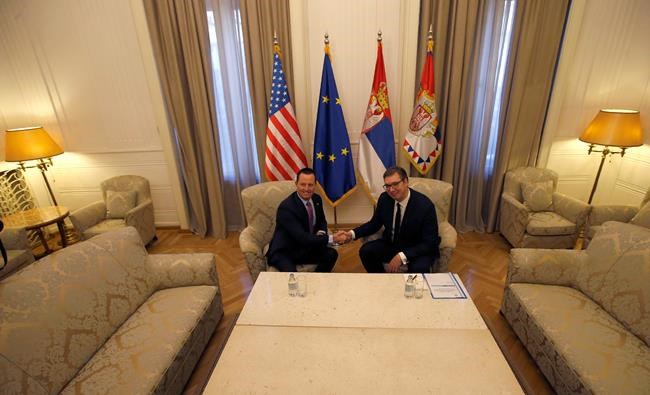 US envoy urges Serbia, Kosovo to drop obstacles to talks | iNFOnews.ca CP1173362394