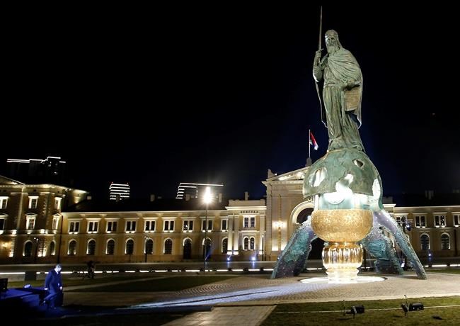 Kitsch or artwork? Controversial monument unveiled in Serbia | iNFOnews.ca Kitsch or artwork? Controversial monument unveiled in Serbia | iNFOnews.ca