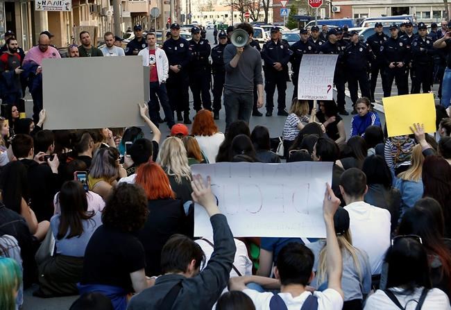 Serbian students rally over anti-govt protest detentions | iNFOnews.ca