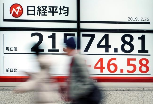 World shares fall back as rally from US tariffs delay fades | iNFOnews.ca