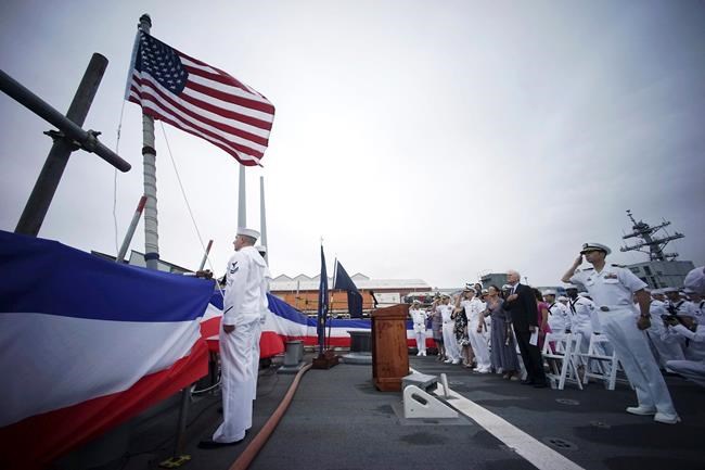 US Navy dedicates Japan-based destroyer to US Sen. McCain | iNFOnews.ca