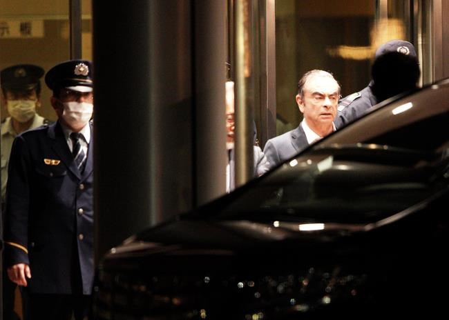 Nissan ex-chair Ghosn released from Japanese detention | iNFOnews.ca Nissan ex-chair Ghosn released from Japanese detention | iNFOnews.ca